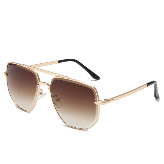 New Fashion Sunglasses Cool Men Vintage Brand Design Metal Sun Glasses Women - SUNGLASSES Apparel